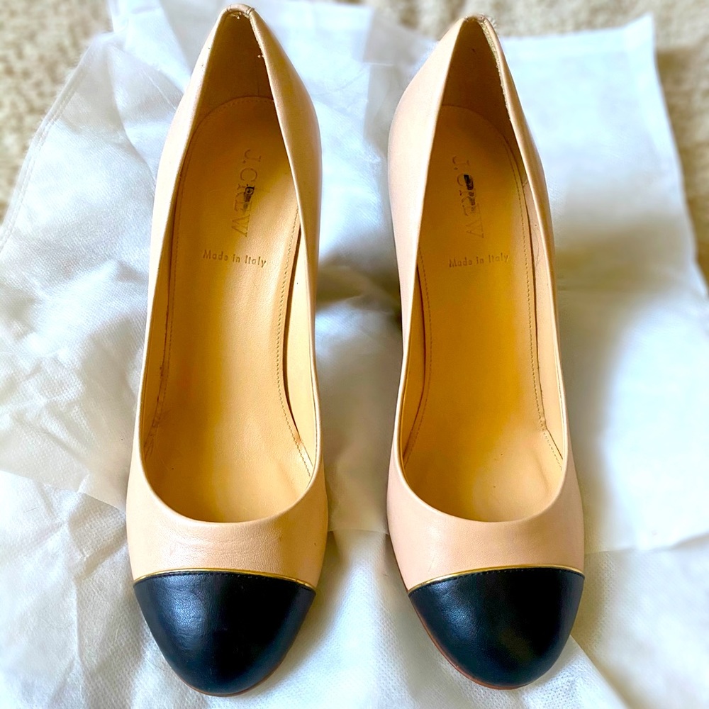 Genuine Leather J Crew Heels size 9